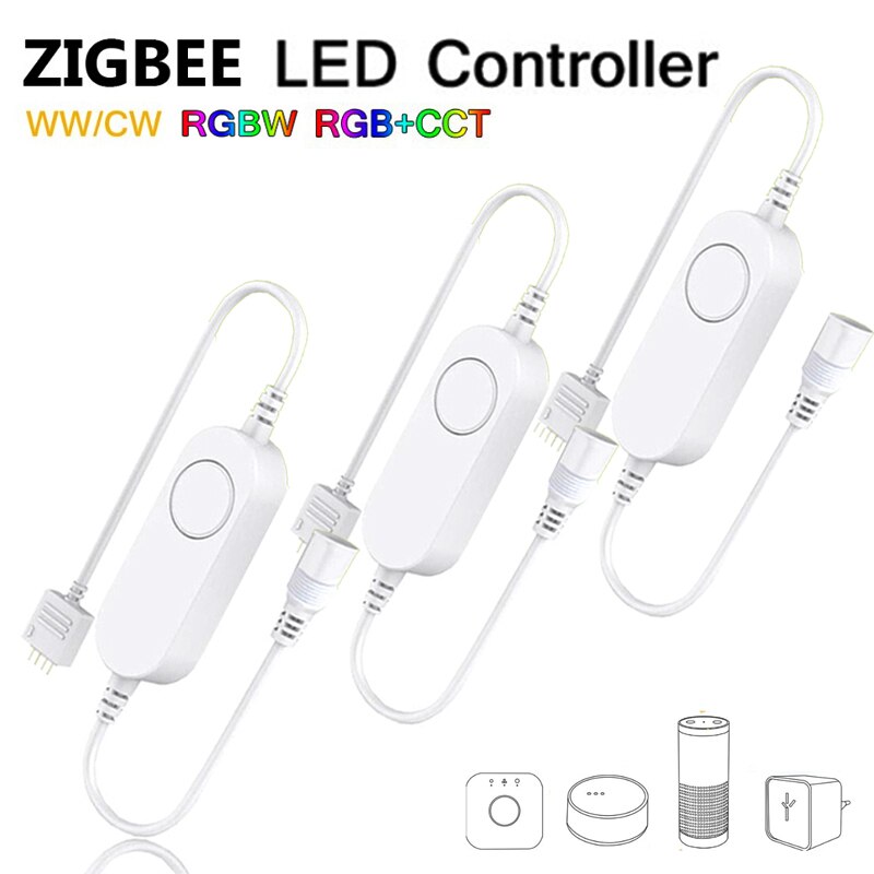 Mini Zigbee 3.0 DC5V 12V 24V 5050 RGB/RGBW/RGBCCT..
